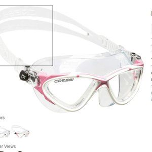 Cressi - Woman's Swim Goggles - Planet Lady Pink
